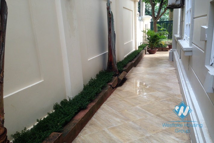 Charming villa 2-C5 Ciputra in Westlake area, Tay Ho, Hanoi for rent with 5 bedrooms